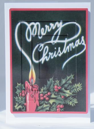 Merry Christmas Tunnell Card by Hazel Pepper