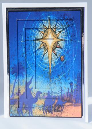 Follow the Guiding Star Tunnell Card by Hazel Pepper