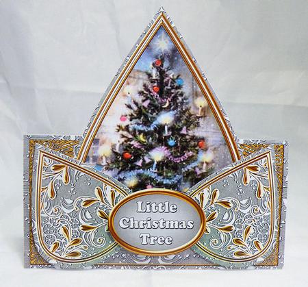 My Tree Silver Little Christmas Tree Teardrop Trio Kit by Hazel Pepper