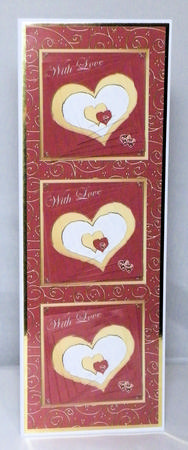 Elegant Hearts Twisted Pyramage Sheet by Hazel Pepper