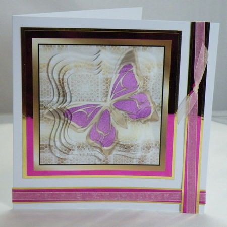 Stunning Lilac Butterfly by Hazel Pepper
