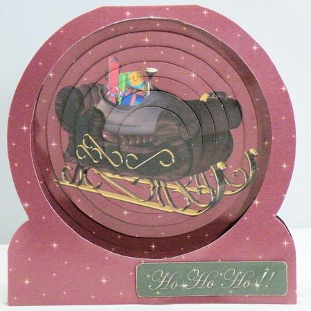 It's Soon Christmas Circle Pyramid by Hazel Pepper