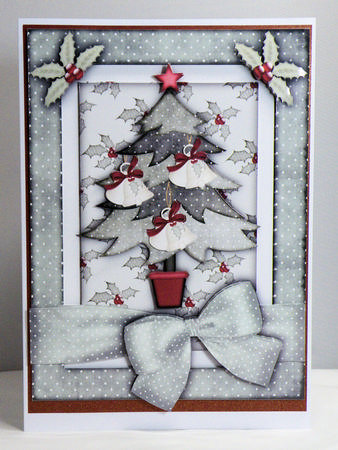 A Christmas Tree A4 Card Front by Hazel Pepper