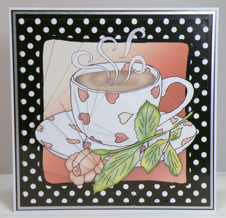 8 x 8 Coffee Time Kit with Twisted Pyramage by Hazel Pepper