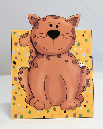 Charlie the Cheetah Over the Edge by Hazel Pepper
