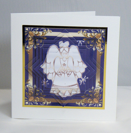 White Angel Star Pyramid by Hazel Pepper