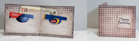 Checked 2 Birthday Wallet Card Kit by Hazel Pepper