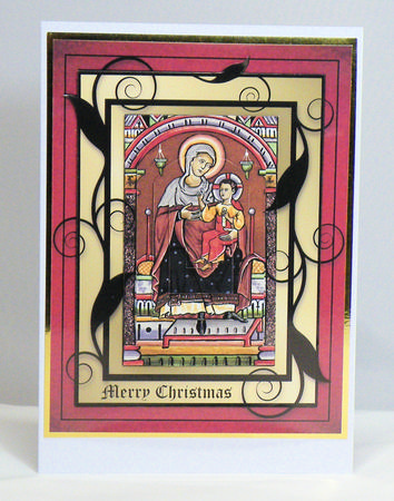 Mary and Baby Jesus by Hazel Pepper