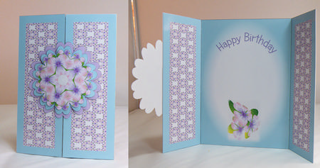 Lilac Flowers 5"x7" by Hazel Pepper