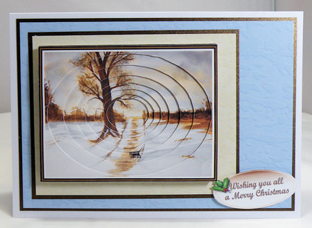 Cat in Winter by Hazel Pepper