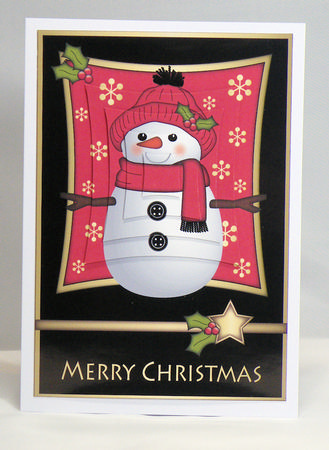 Cute Snowman Pyramid by Hazel Pepper