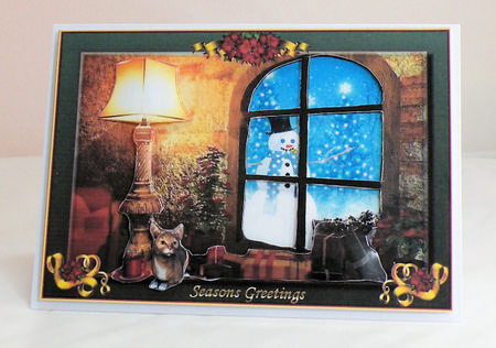 From the Warmth of the Christmas Window 4 by Hazel Pepper
