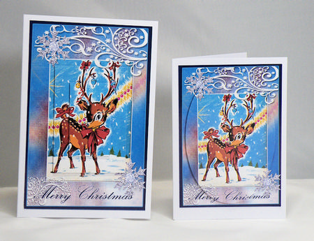 Christmas Sparkle Mini Series C6 Cards by Hazel Pepper