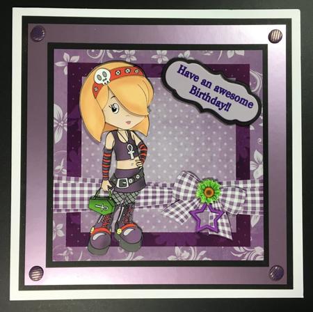 Gothic Purple by Hazel Pepper