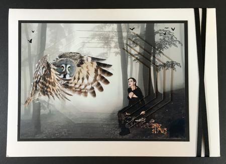 Gothic Night Friends & Familiars V Shaped Pyrimage Pyramid by Hazel Pepper