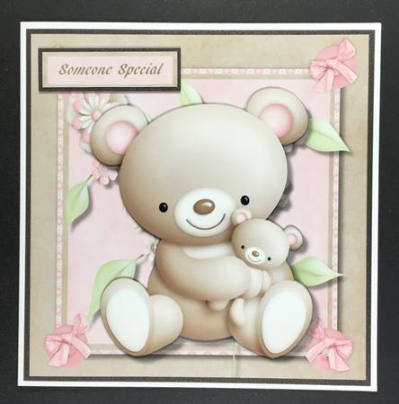 Little Snuggles and Her Teddy  by Hazel Pepper