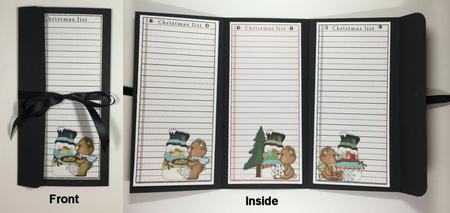 3 x Christmas List 118 by Hazel Pepper