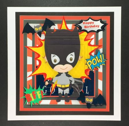 Batman at Gothall City , Pyramid by Hazel Pepper