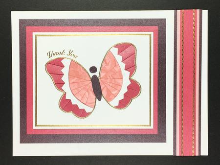 Pink Butterfly by Hazel Pepper