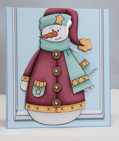 Gotta Luv Christmas Snowman by Hazel Pepper