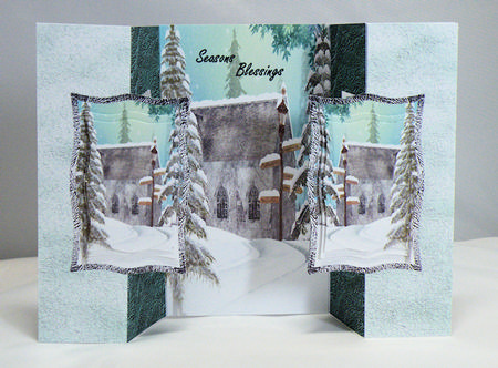 Country Church Fold Back by Hazel Pepper