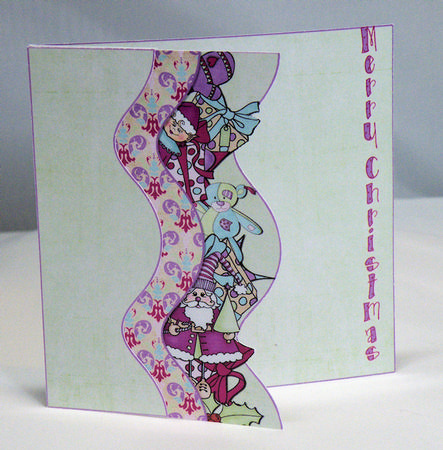 Messy Border, Simple Side Stacker by Hazel Pepper
