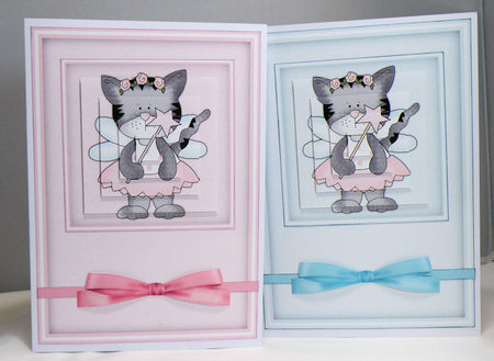 Fairy Princess Kitty A4 Card Kit by Hazel Pepper