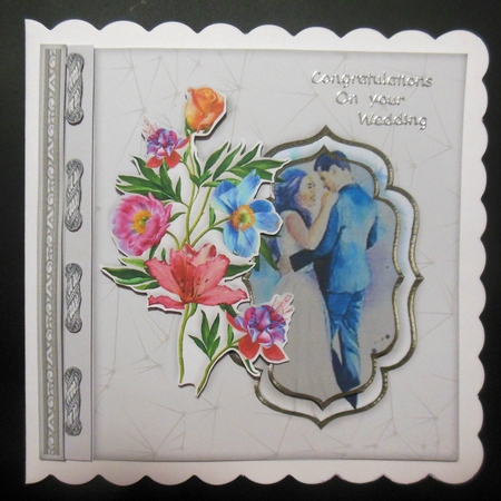 Wedding Album Card - Style J by Hazel Sumner