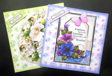Butterflies & Lace sentiments-Easter Morn by Hazel Sumner
