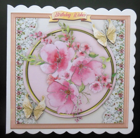 Lace and Love Roses 1, by Hazel Sumner
