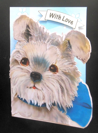 Vintage Westie Card by Hazel Sumner