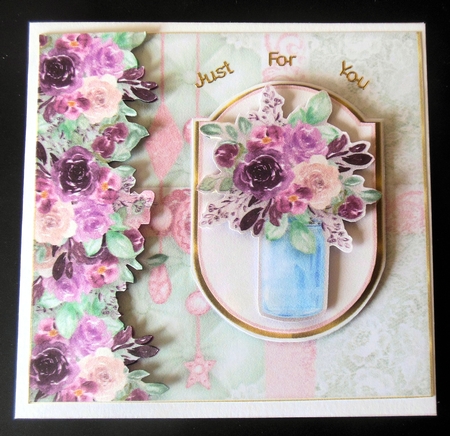 Happy Birthday say it with flowers by Hazel Sumner