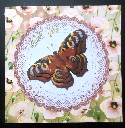 Glitter Doily by Hazel Sumner