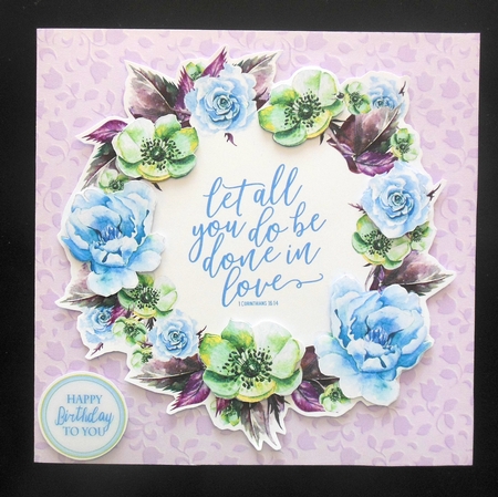 BIRTHDAY BLESSINGS BUMPER KIT by Hazel Sumner
