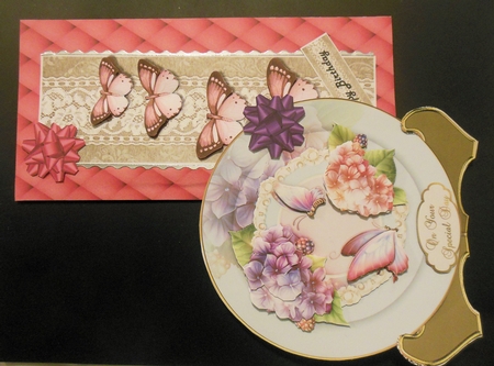 2 Exotic Deco Bows by Hazel Sumner