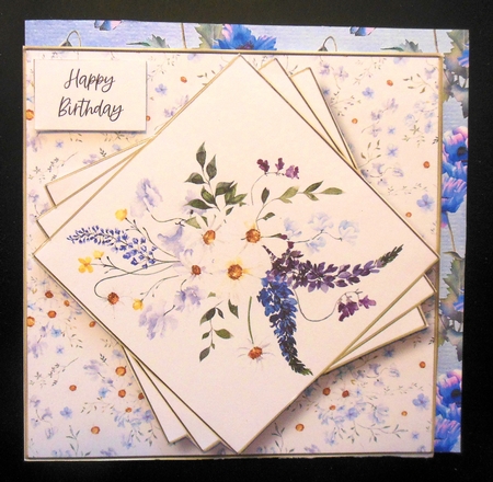 Pretty Poppies Paper Pack 8 x A4 Floral Printable Papers by Hazel Sumner