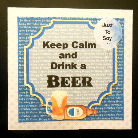 Birthday beer insert 7 by Hazel Sumner