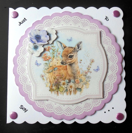 Spring Vibes Lace Doily by Hazel Sumner