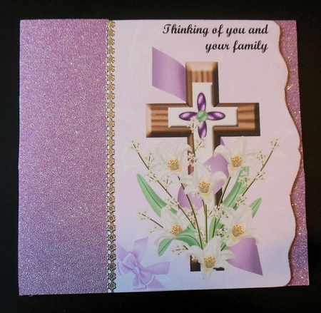 THINKING OF YOU AND YOUR FAMILY by Hazel Sumner