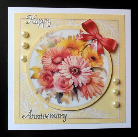 8x8 Mini Kit, Beautiful Gerber and Roses by Hazel Sumner