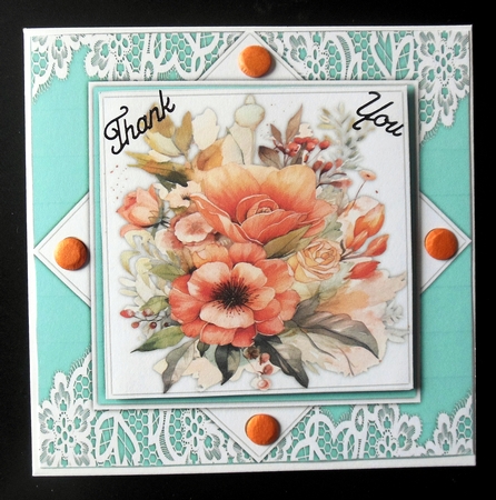 8x Mini Kit, Beautiful Coral and Aqua  by Hazel Sumner