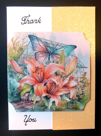 6 Floral butterfly toppers 2 by Hazel Sumner