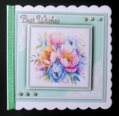 8x8 Mini Kit, Beautiful Rainbow Florals by Hazel Sumner