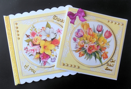 8x8 Mini Kit Gorgeous Spring Blooms by Hazel Sumner