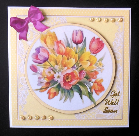 8x8 Mini Kit Gorgeous Spring Blooms by Hazel Sumner