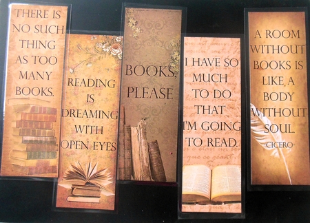 Book Lovers Bookmarks by Hazel Sumner