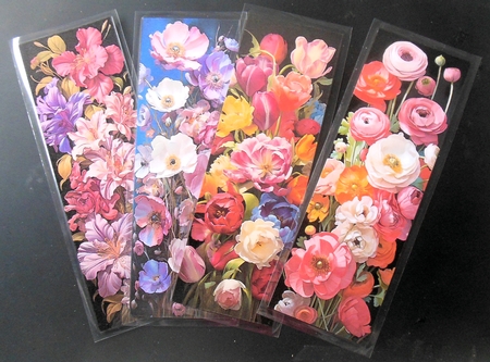 Floral Bookmarks by Hazel Sumner