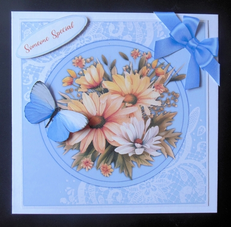 8x8 Mini Kit, Beautiful Daisys and Mixed Flowers by Hazel Sumner