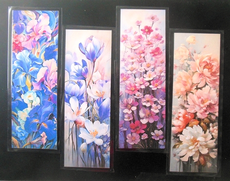 Flowers Bookmarks Spring by Hazel Sumner