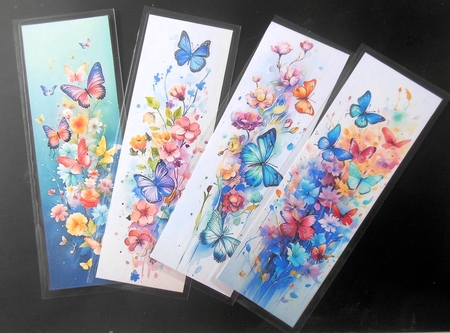 Butterfly Bookmark by Hazel Sumner